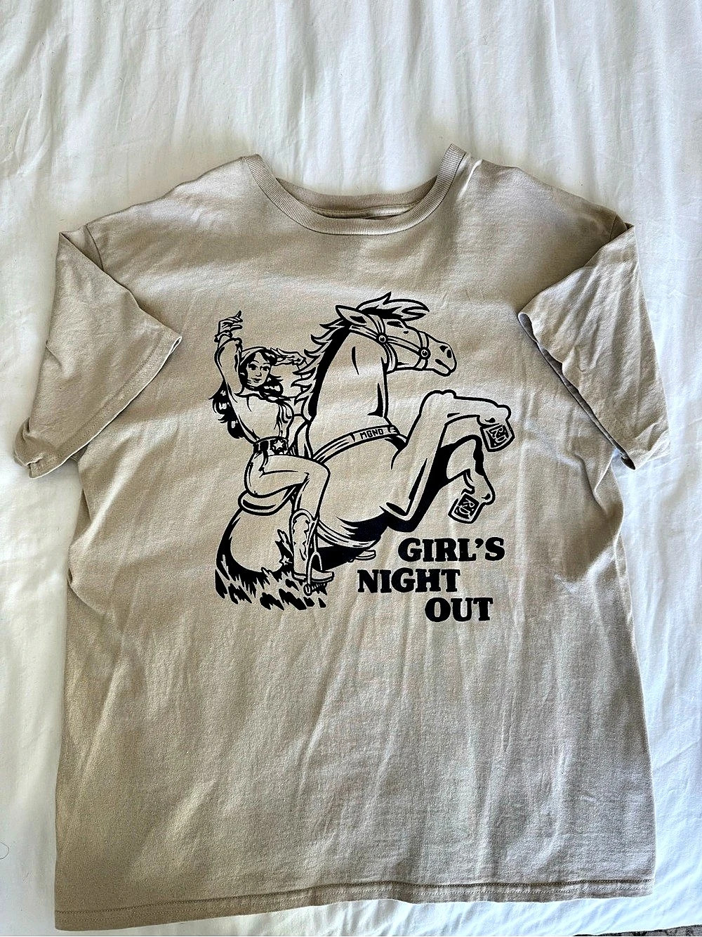 Ultra Cotton T-Shirt Girls Large Graphic Tee
